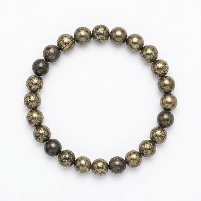 Natural Pyrite Bracelet | Wealth, Prosperity & Abundance