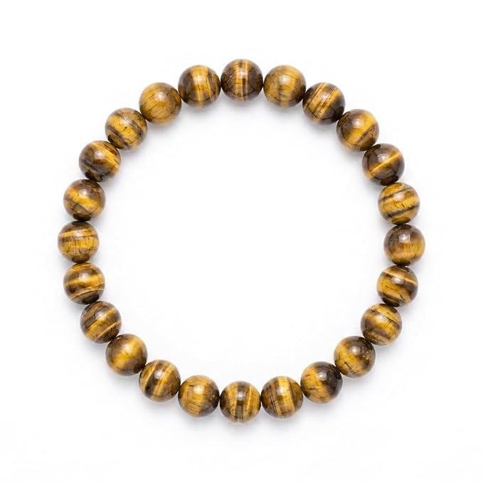 Natural Tiger Eye Bracelet | Confidence, Protection & Positive Energy